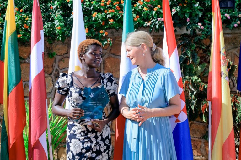 Activist and law student, Aloikin Praise Opoloje wins EU Human Rights Defenders’ Award 2025