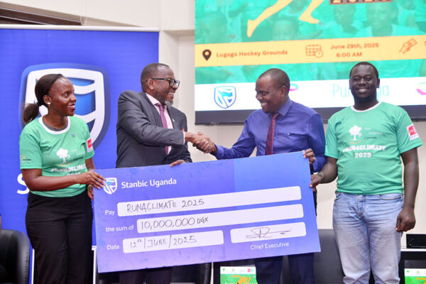 Stanbic Bank boosts Run4Climate marathon with Shs 10 million contribution