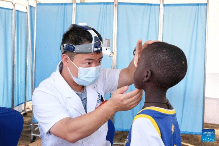 Chinese medical team brings free healthcare to Kikuube