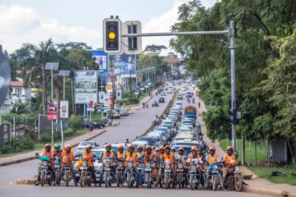 Uganda’s ride-hailing motorcyle-taxis promised safety – but drivers are under pressure to speed