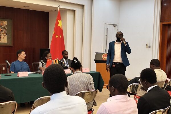 Chinese embassy in Uganda sends off 39 students on government scholarships