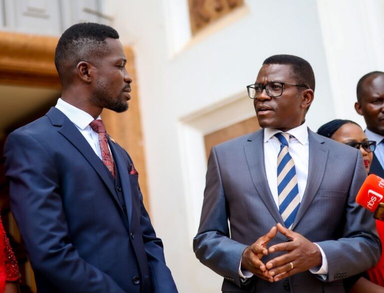Did Katikkiro Mayiga forget to follow his ‘in-law’ Bobi Wine on X?