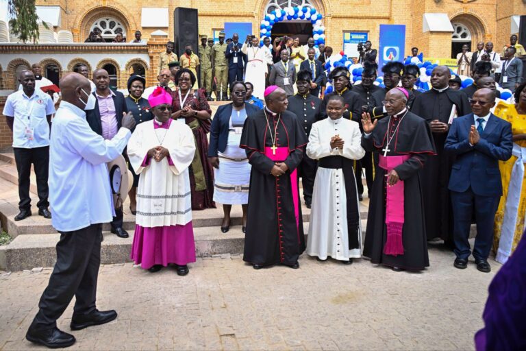 Museveni urges christians to combine prayer with work as Lubaga Cathedral celebrates 100 years 