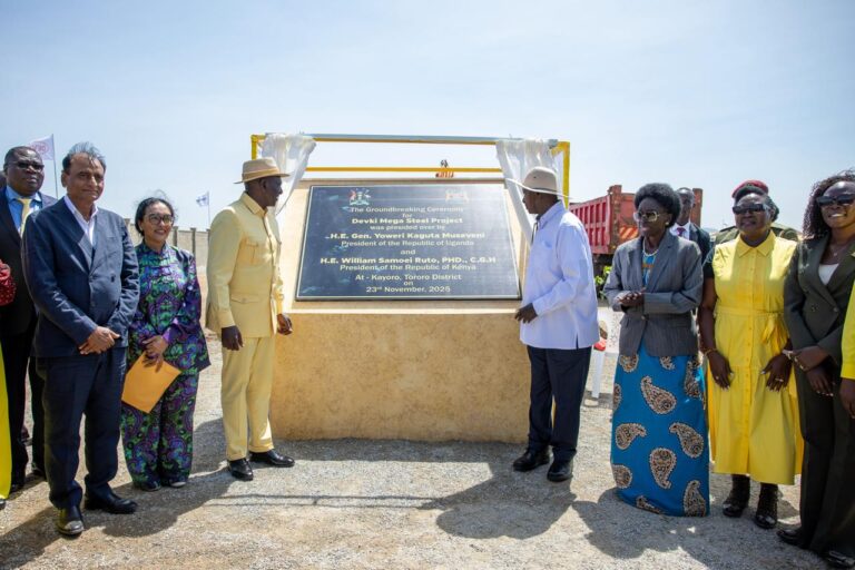 Museveni, Ruto launch $500 million steel plant in Tororo