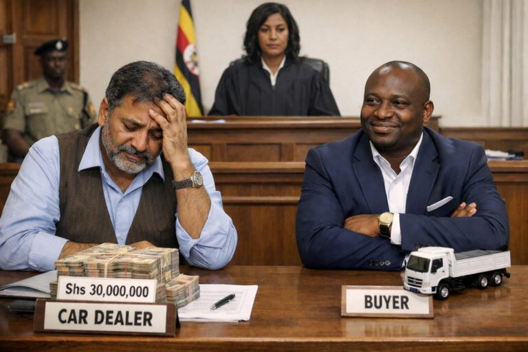 Car dealer ordered to pay buyer Shs 30 million for attempting to sell same truck twice