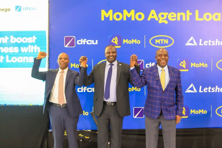 MTN MoMo, dfcu Bank and Letshego launch new agent loan products