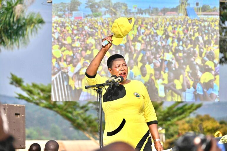 On Museveni’s trail, Speaker Among shows her rough side
