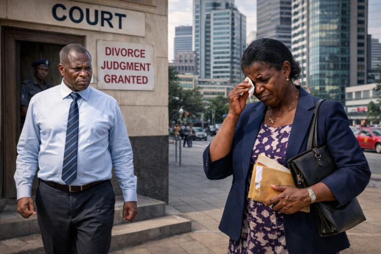 He slapped her on their wedding night but they stayed together for 33 years. Now they’ve divorced