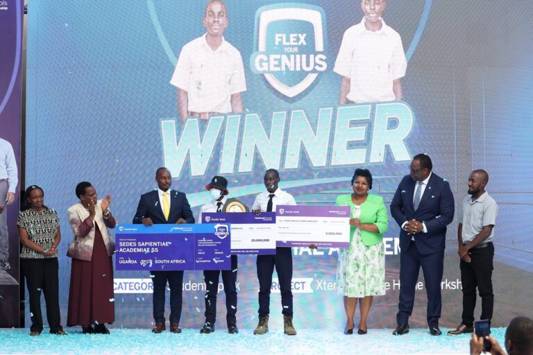 Kiruhura school wins Stanbic National Schools Championship with poultry feed machine